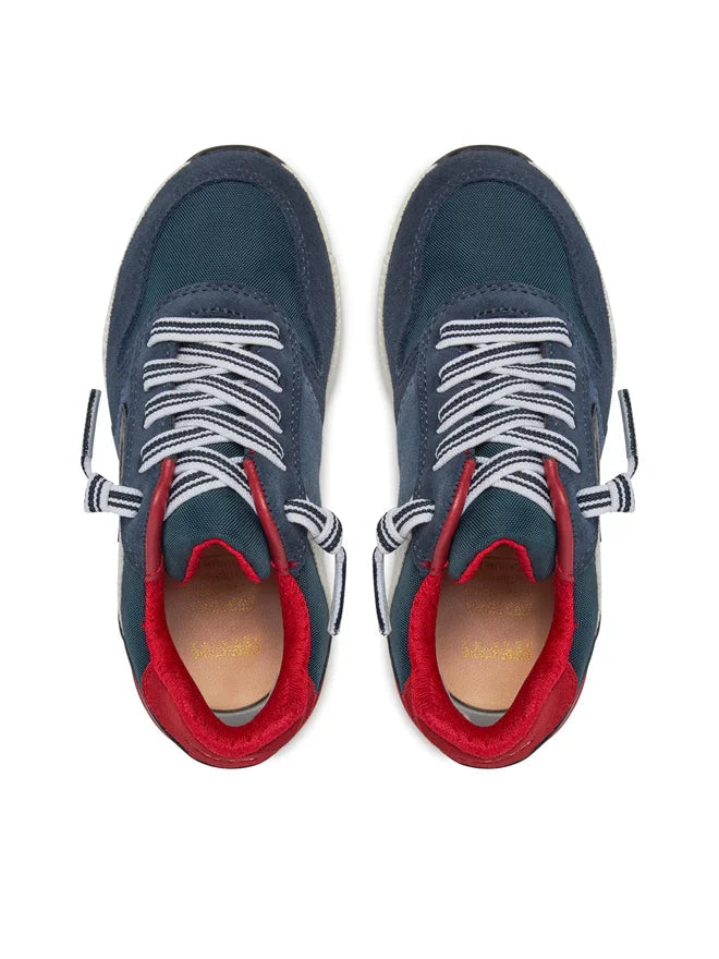 Geox pantofi baieti sport cu siret Alben 28-35 Navy/Avio