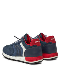 Geox pantofi baieti sport cu siret Alben 36-37 Navy/Avio