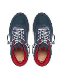 Geox pantofi baieti sport cu siret Alben 36-37 Navy/Avio