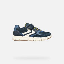 Geox pantofi baieti sport Flexyper 28-36 Navy/Yellow