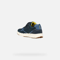 Geox pantofi baieti sport Flexyper 28-36 Navy/Yellow