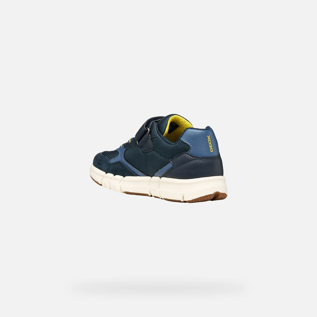 Geox pantofi baieti sport Flexyper 28-36 Navy/Yellow