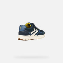 Geox pantofi baieti sport Flexyper 28-36 Navy/Yellow