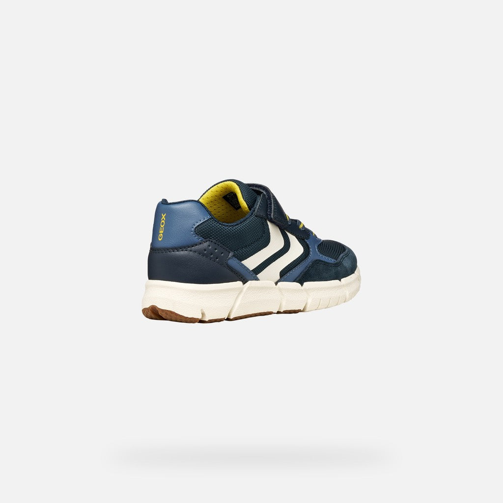 Geox pantofi baieti sport Flexyper 28-36 Navy/Yellow
