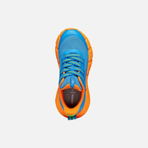 Geox pantofi baieti sport Flexyper Fast 28-36 Light blue/Orange