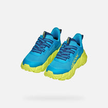 Geox pantofi baieti sport Flexyper Fast 28-36 Light Blue/Lime