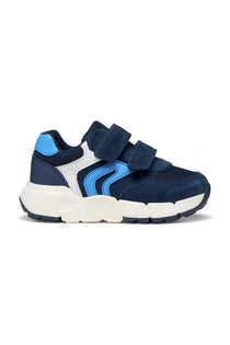Geox pantofi baieti sport Flexyper Mini 20-27 Navy/Azure