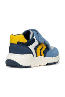 Geox pantofi baieti sport Flexyper Mini 20-27 Sky/Yellow