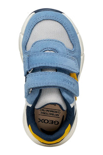 Geox pantofi baieti sport Flexyper Mini 20-27 Sky/Yellow