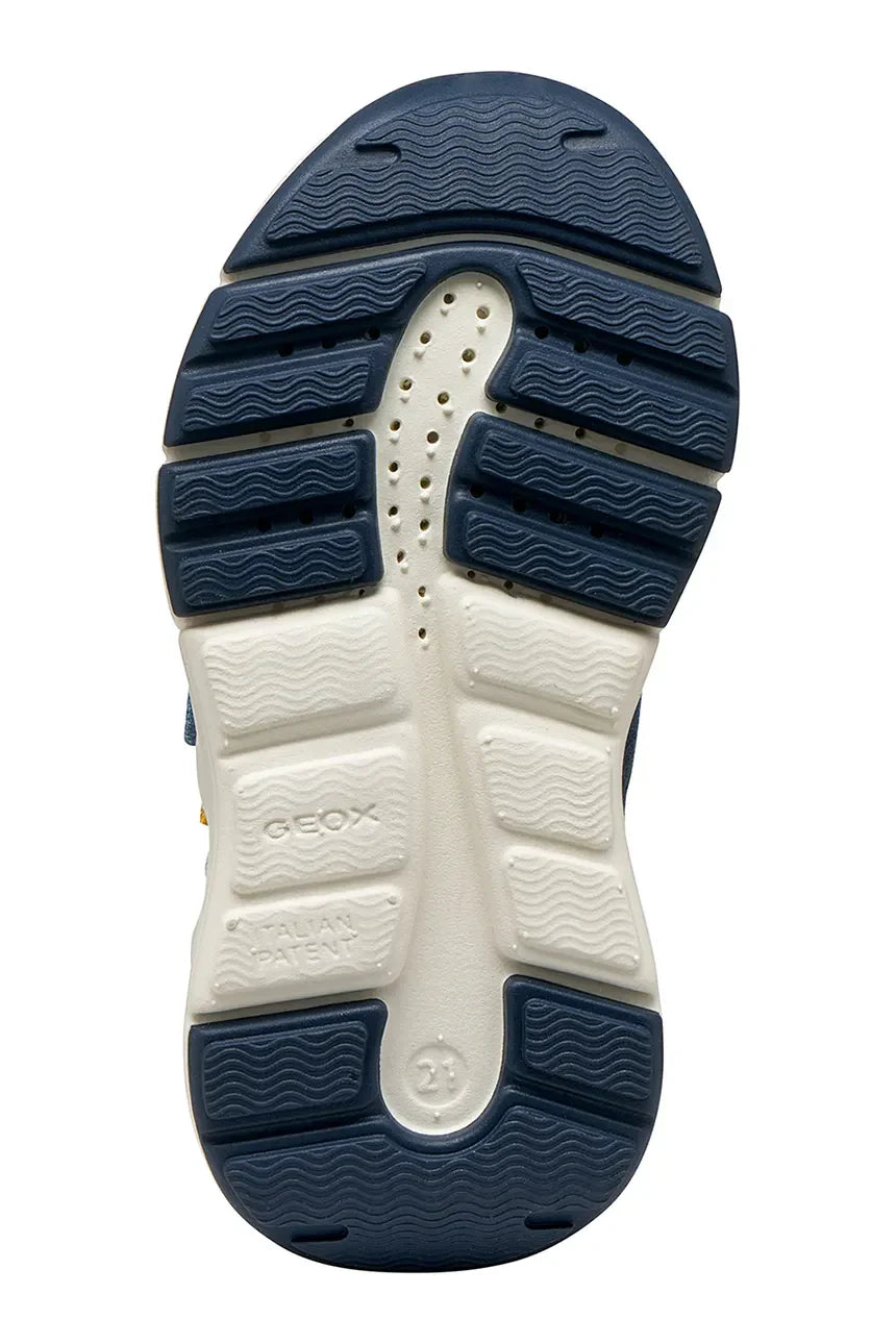 Geox pantofi baieti sport Flexyper Mini 20-27 Sky/Yellow