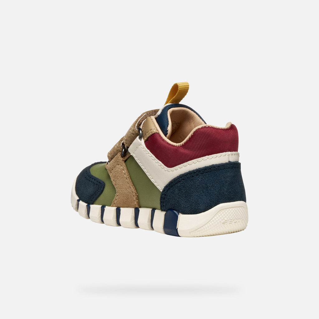 Geox pantofi baieti sport Iupidoo 18-26 Navy/Pistachio