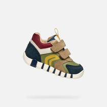 Geox pantofi baieti sport Iupidoo 18-26 Navy/Pistachio