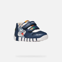 Geox Iupidoo sportcipő fiúknak 20-26, világoskék Bugs Bunny mintával