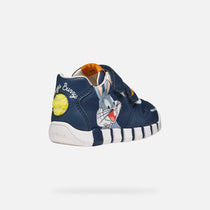 Geox Iupidoo sportcipő fiúknak 20-26, világoskék Bugs Bunny mintával