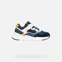Geox Respira pantofi baieti sport Loftus 28-36 Navy/White