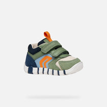 Geox pantofi baieti sport Primii Pasi Iupidoo 18-26 Olive/Navy