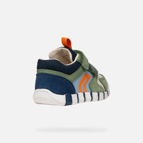 Geox pantofi baieti sport Primii Pasi Iupidoo 18-26 Olive/Navy