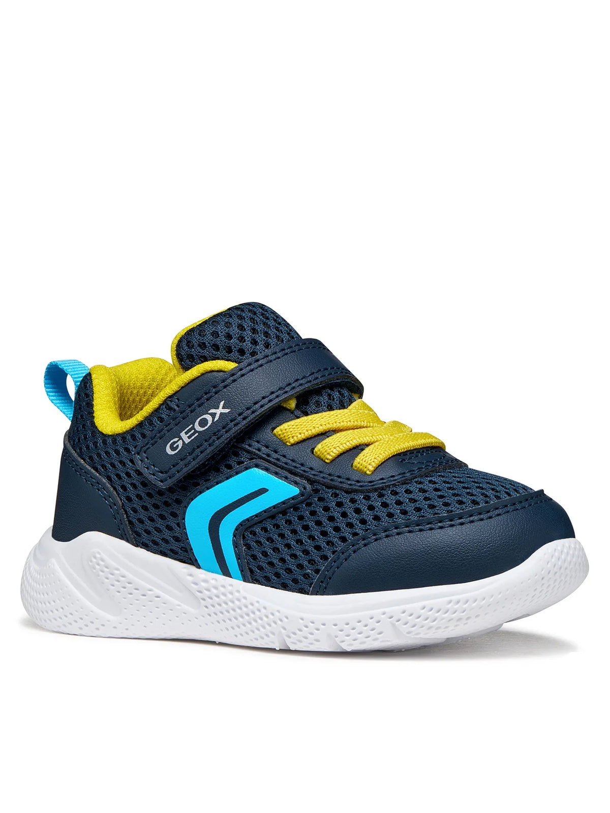 Geox pantofi baieti sport Sprintye 20-27 Navy/Yellow Imagine principală a produsului