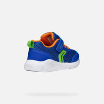 Geox pantofi baieti sport Sprintye 20-27 Royal/Orange