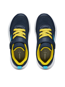 Geox fiú sportcipő Sprintye Junior 28-36 Navy/Yellow