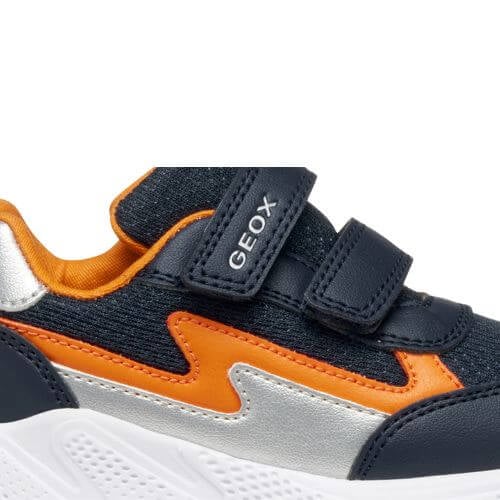 Geox pantofi baieti sport Sprintye 20-26 Navy/Orange