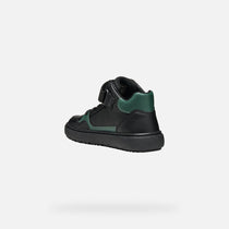 Geox pantofi baieti Theleven 28-35 Black/Green
