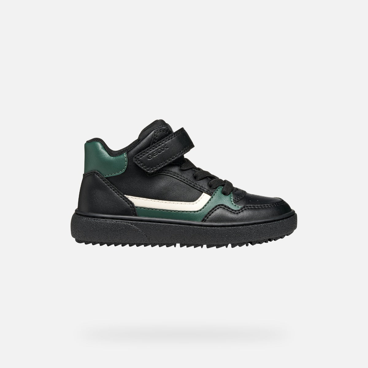 Geox pantofi baieti Theleven 28-35 Black/Green Imagine secundară a produsului