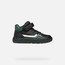Geox pantofi baieti Theleven 28-35 Black/Green