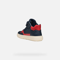 Geox pantofi baieti Theleven 28-35 Navy/Red