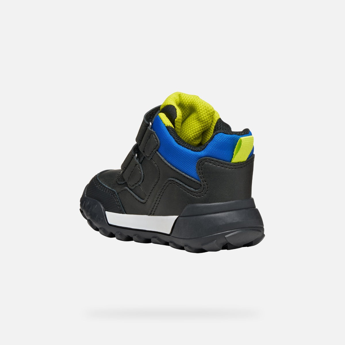 Geox pantofi baieti Trekkyup Amphibiox 24-27 Black/Fluo Green