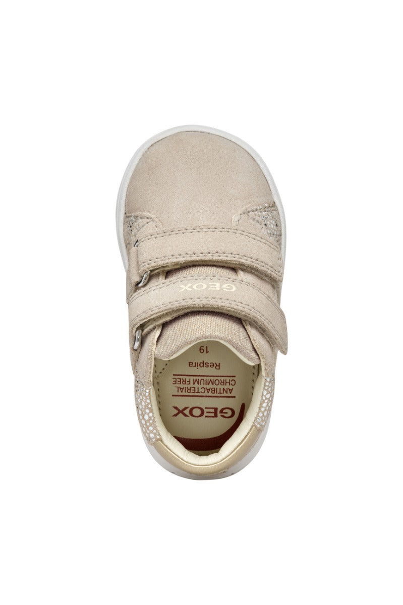 Geox pantofi fete 18-26 Bej cu sclipici