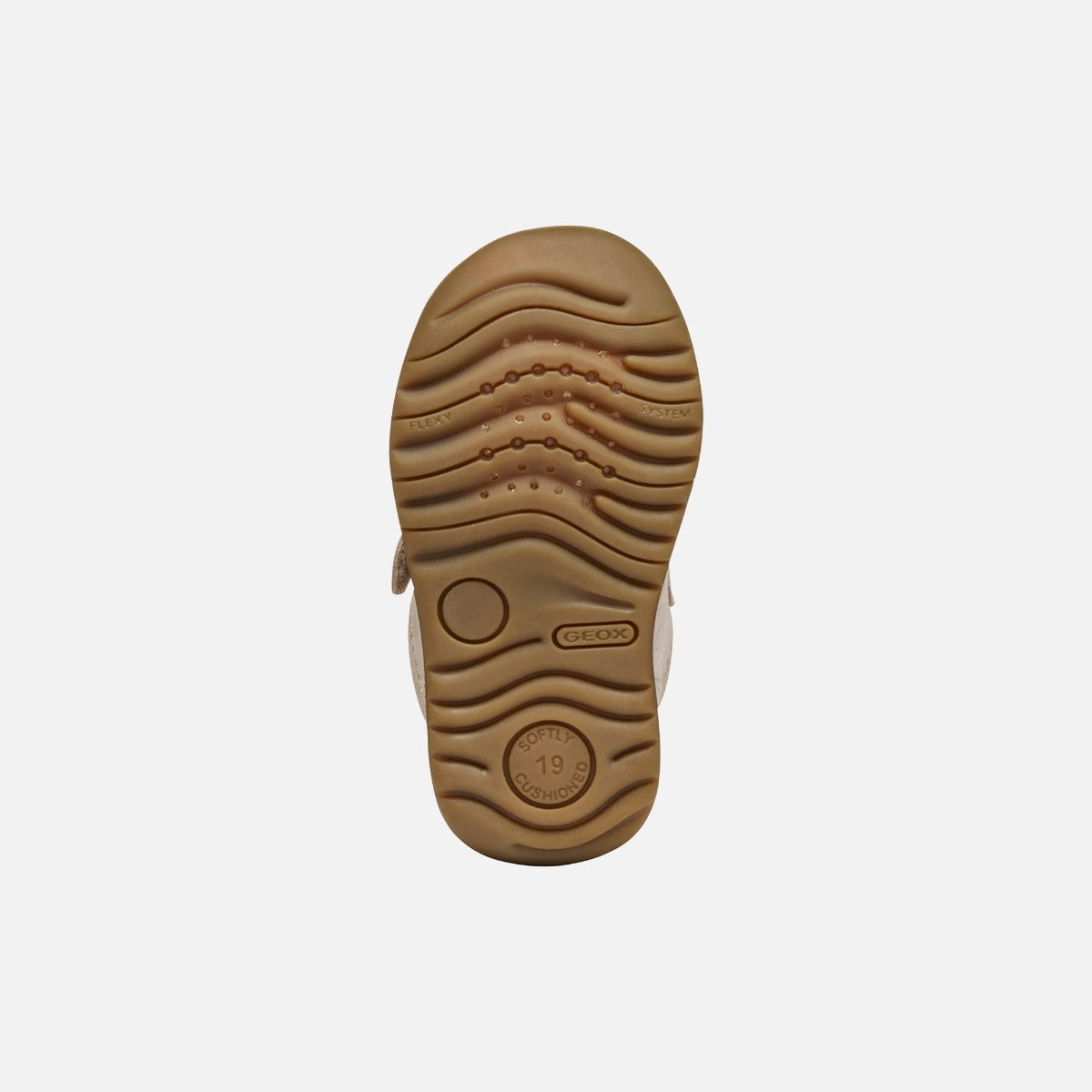 Geox pantofi fete 18-26 Macchia Beige cu inimioare