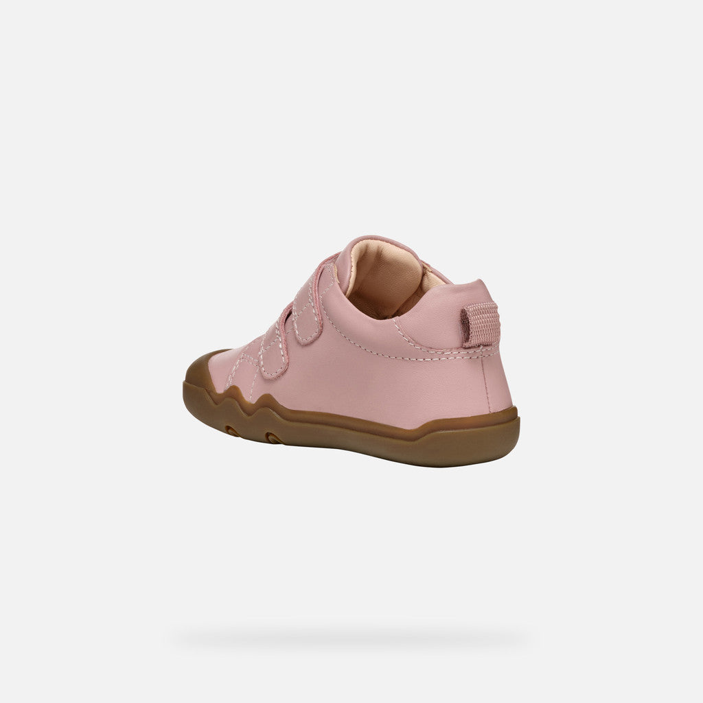 Geox pantofi fete BAREFEEL 20-26 Steppieup Old Rose