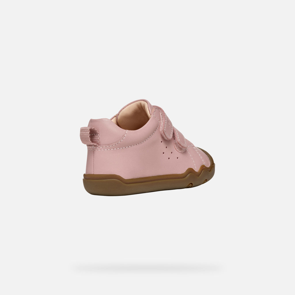 Geox pantofi fete BAREFEEL 20-26 Steppieup Old Rose