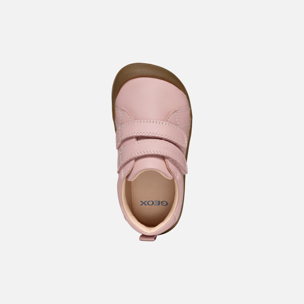 Geox pantofi fete BAREFEEL 20-26 Steppieup Old Rose