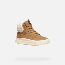 Geox pantofi fete captusiti Laquinny 28-35 Whisky