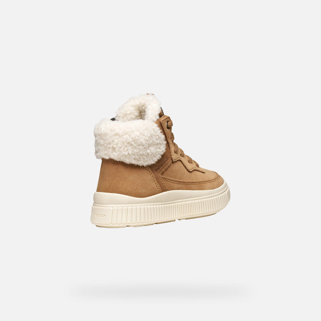 Geox pantofi fete captusiti Laquinny 36-37 Whisky