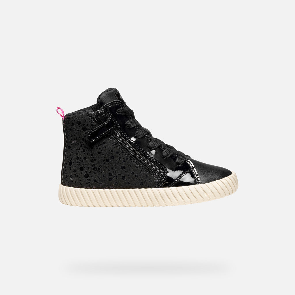 Geox pantofi fete captusiti Mirroless 28-35 Black Imagine secundară a produsului
