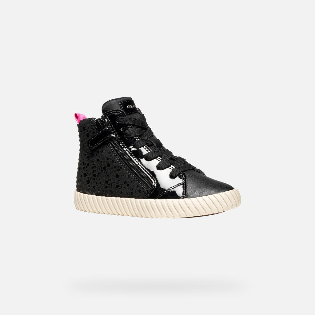 Geox pantofi fete captusiti Mirroless 28-35 Black