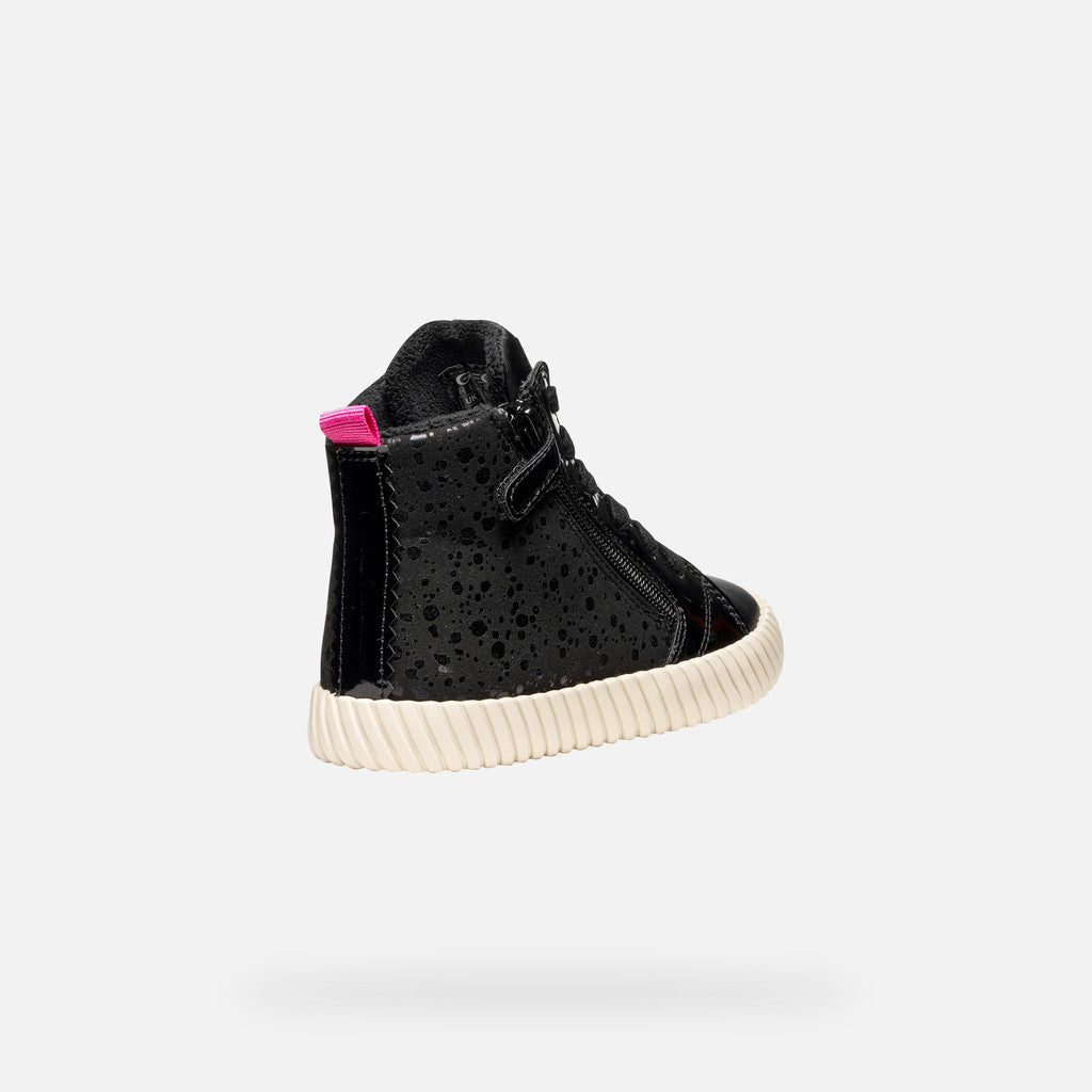 Geox pantofi fete captusiti Mirroless 28-35 Black