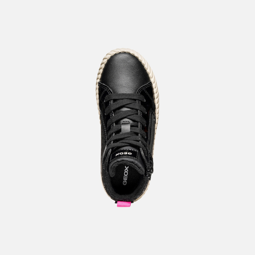 Geox pantofi fete captusiti Mirroless 28-35 Black