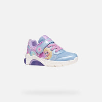 Geox pantofi fete cu LED Fadinlight 24-32  Lilac/Sky Elsa