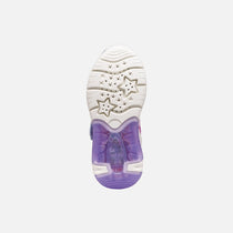 Geox pantofi fete cu LED Fadinlight 24-32  Lilac/Sky Elsa