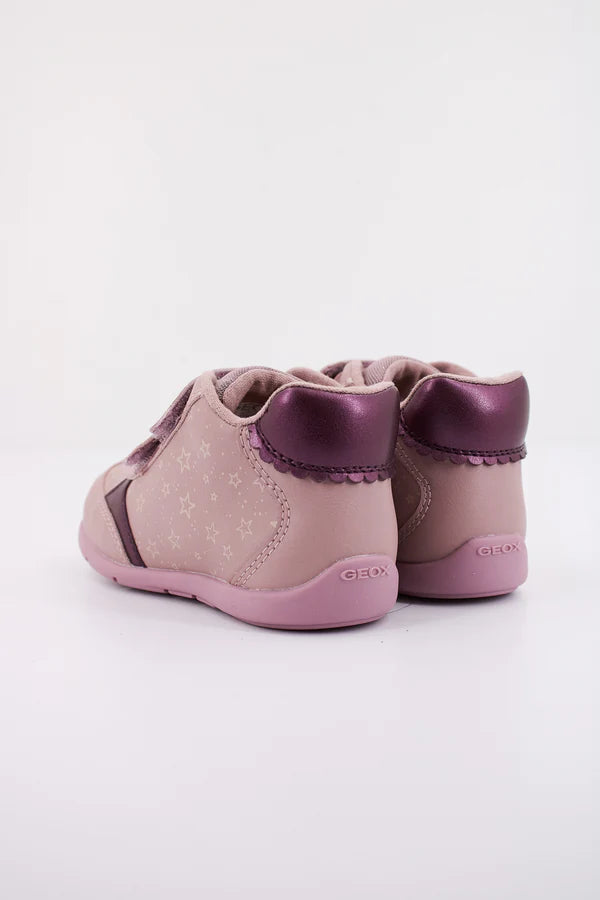 Geox pantofi fete cu scai 18-23 Antique Rose/Prune