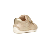 Geox pantofi fete cu scai 18-23 Beige/Platinum perlat