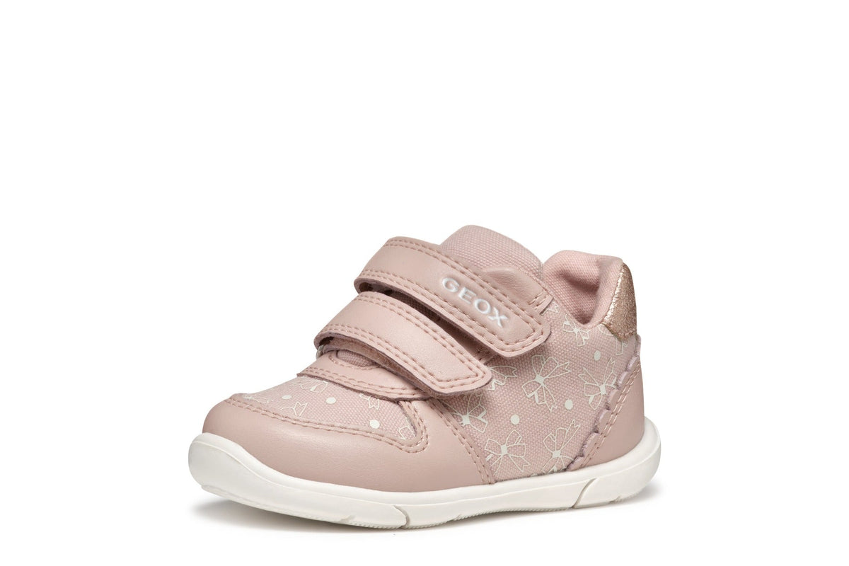 Geox pantofi fete cu scai 18-23 Roz cu fundite