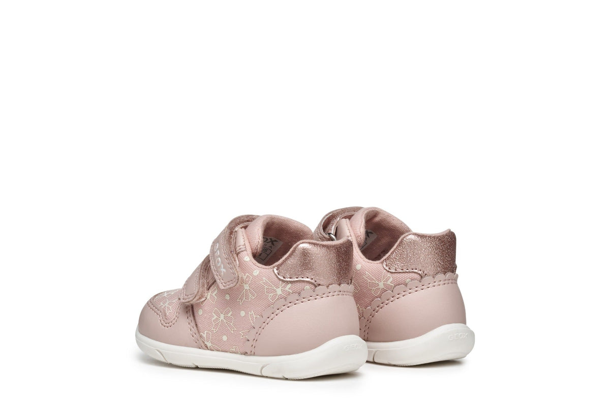 Geox pantofi fete cu scai 18-23 Roz cu fundite