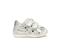 Geox pantofi fete cu scai 18-23 Tutim White/Silver