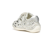 Geox pantofi fete cu scai 18-23 Tutim White/Silver
