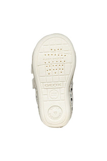 Geox pantofi fete cu scai 18-23 Tutim White/Silver